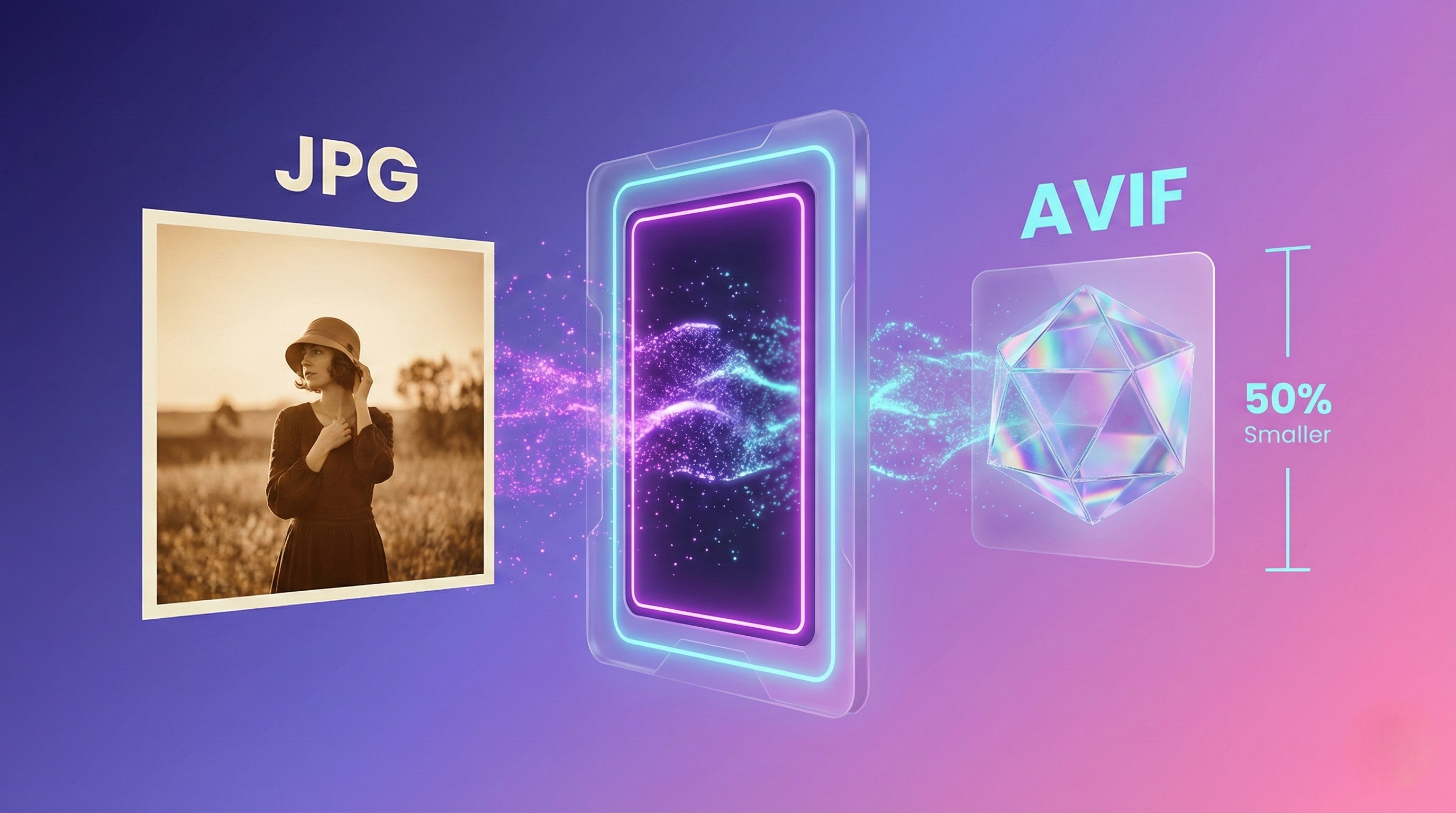Cómo Convertir JPG a AVIF: La Guía Definitiva del Formato de Nueva Generación